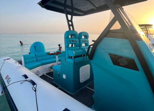 Bateau rapide privé 4 heures sur l'île.